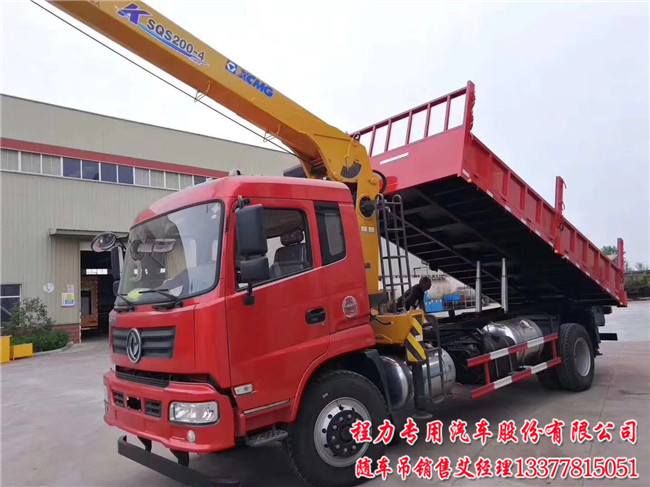 东风小三轴天龙随车吊ISB220-50